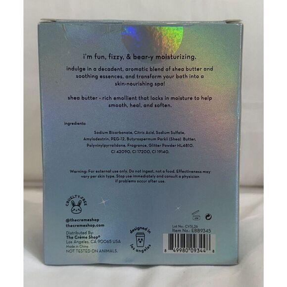 The Creme Shop Blue Beary Mint Aromatherapy Bath Bomb 5.64 oz NEW - Picture 2 of 2